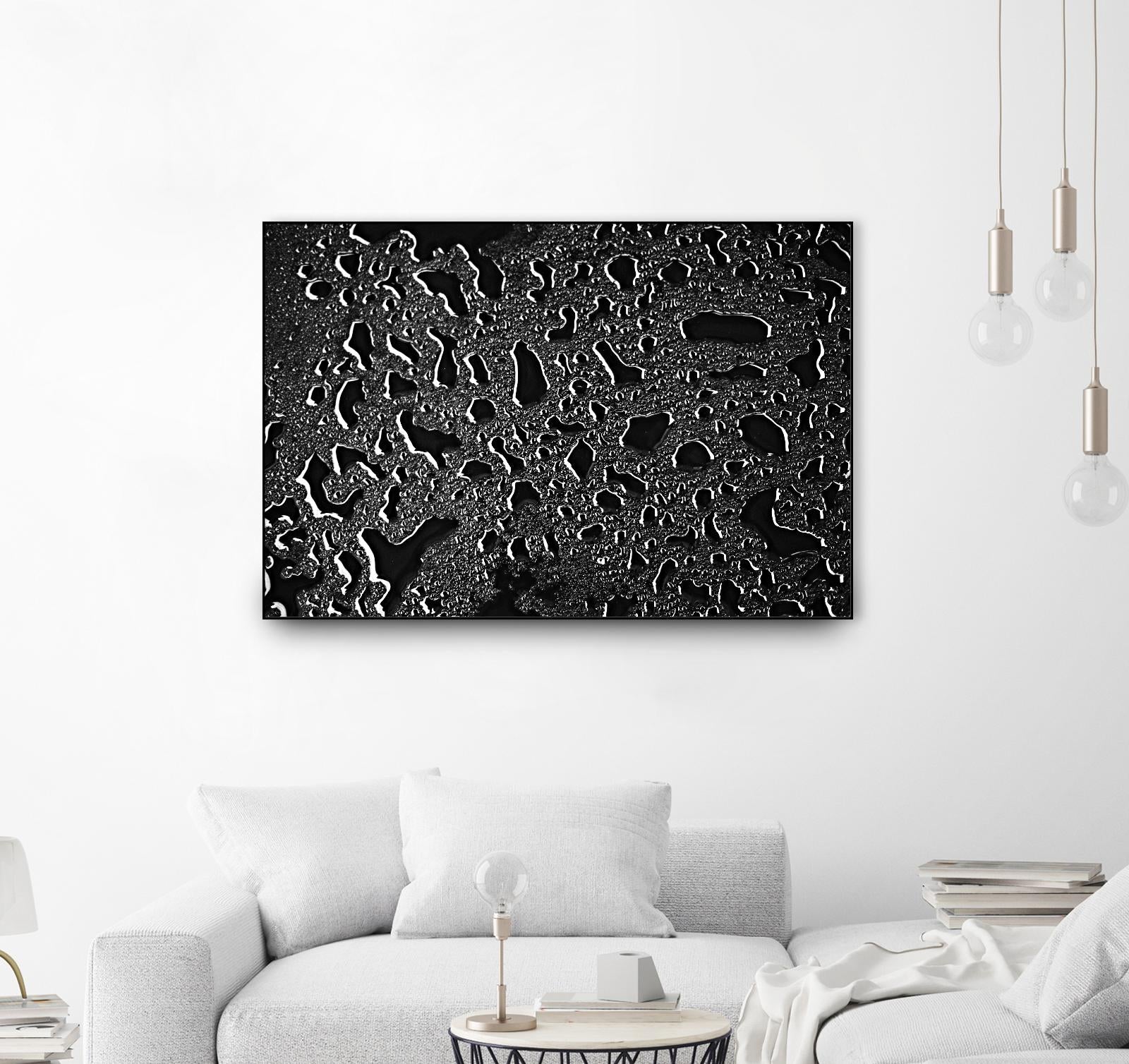 Black water I by Peter Morneau on GIANT ART - grey photo art
