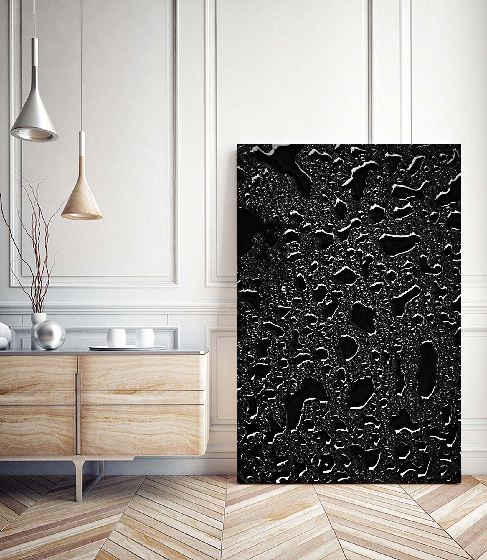 Black water II by Peter Morneau on GIANT ART - grey photo art