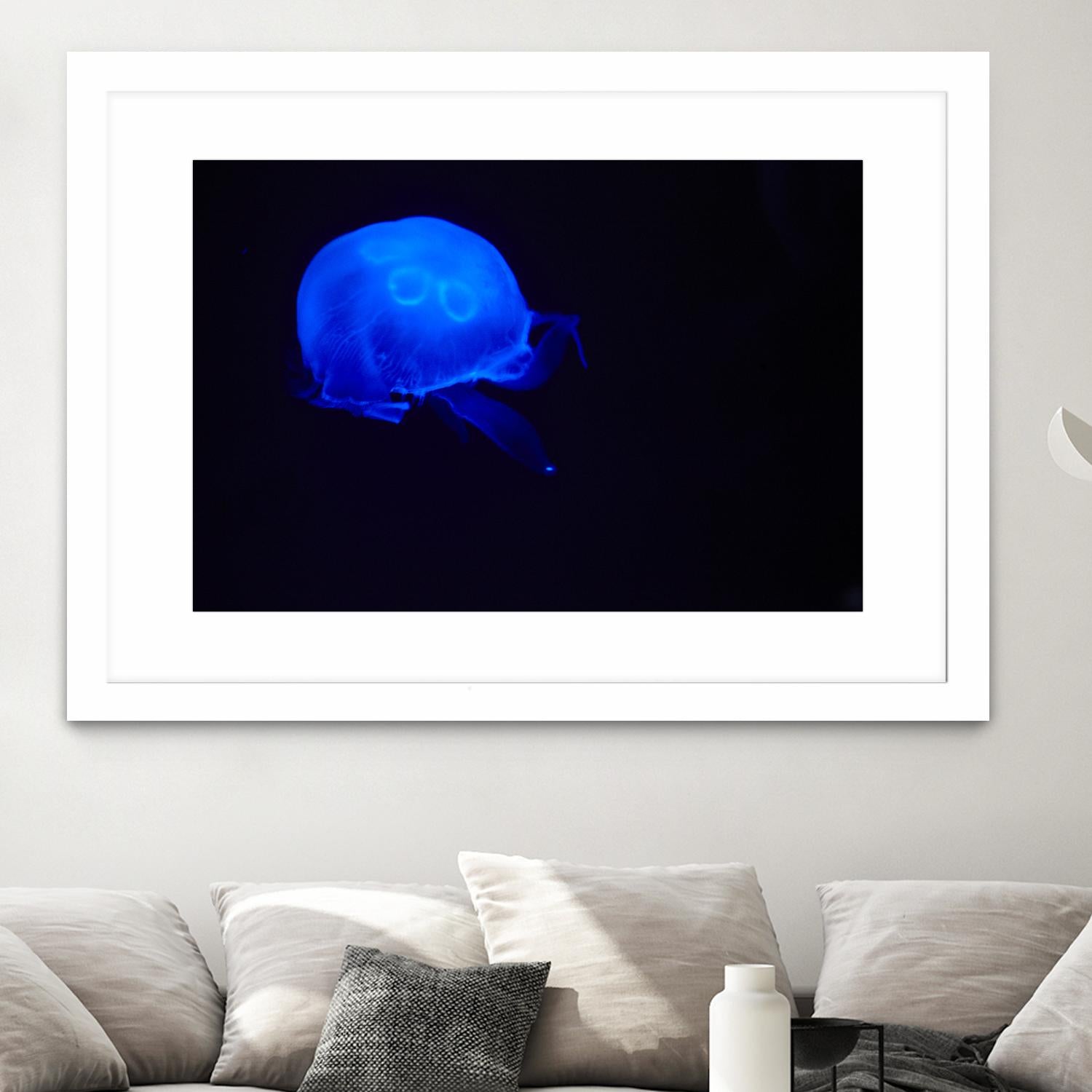 Blue and black III by Peter Morneau on GIANT ART - black photo art