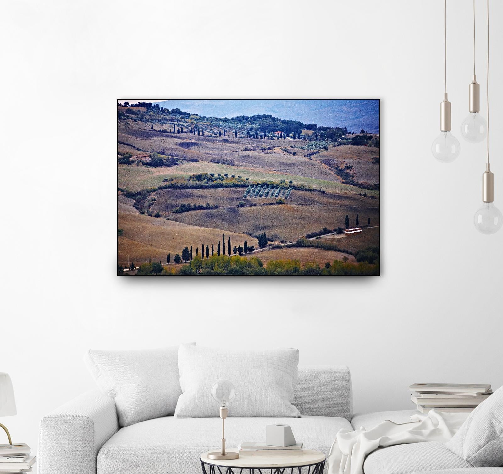 Landscape XIX by Peter Morneau on GIANT ART - blue photo art