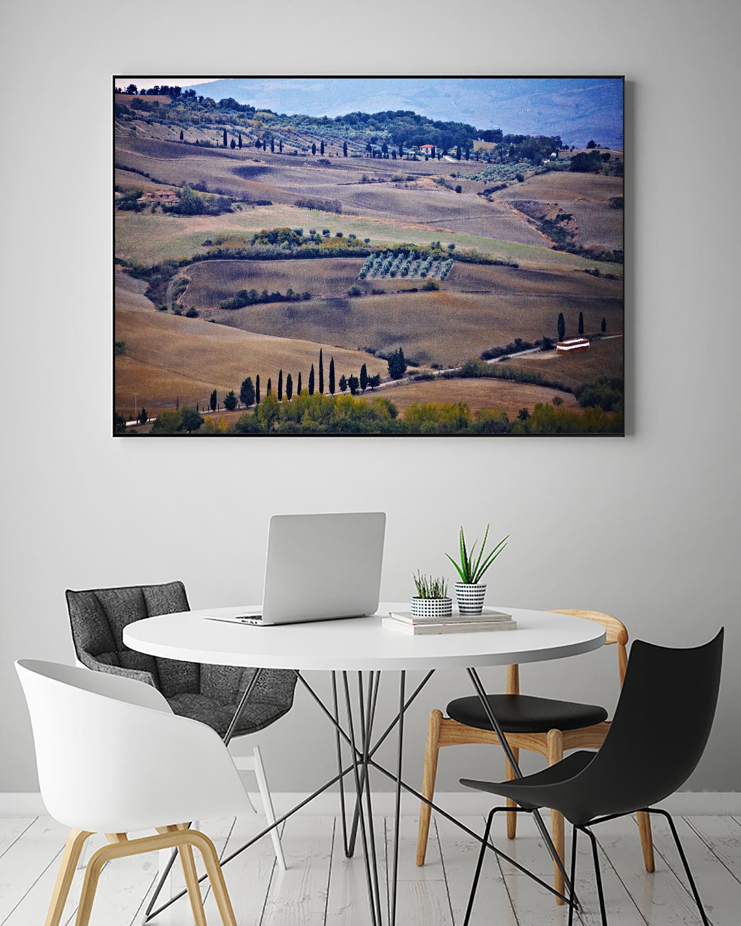 Landscape XIX by Peter Morneau on GIANT ART - blue photo art