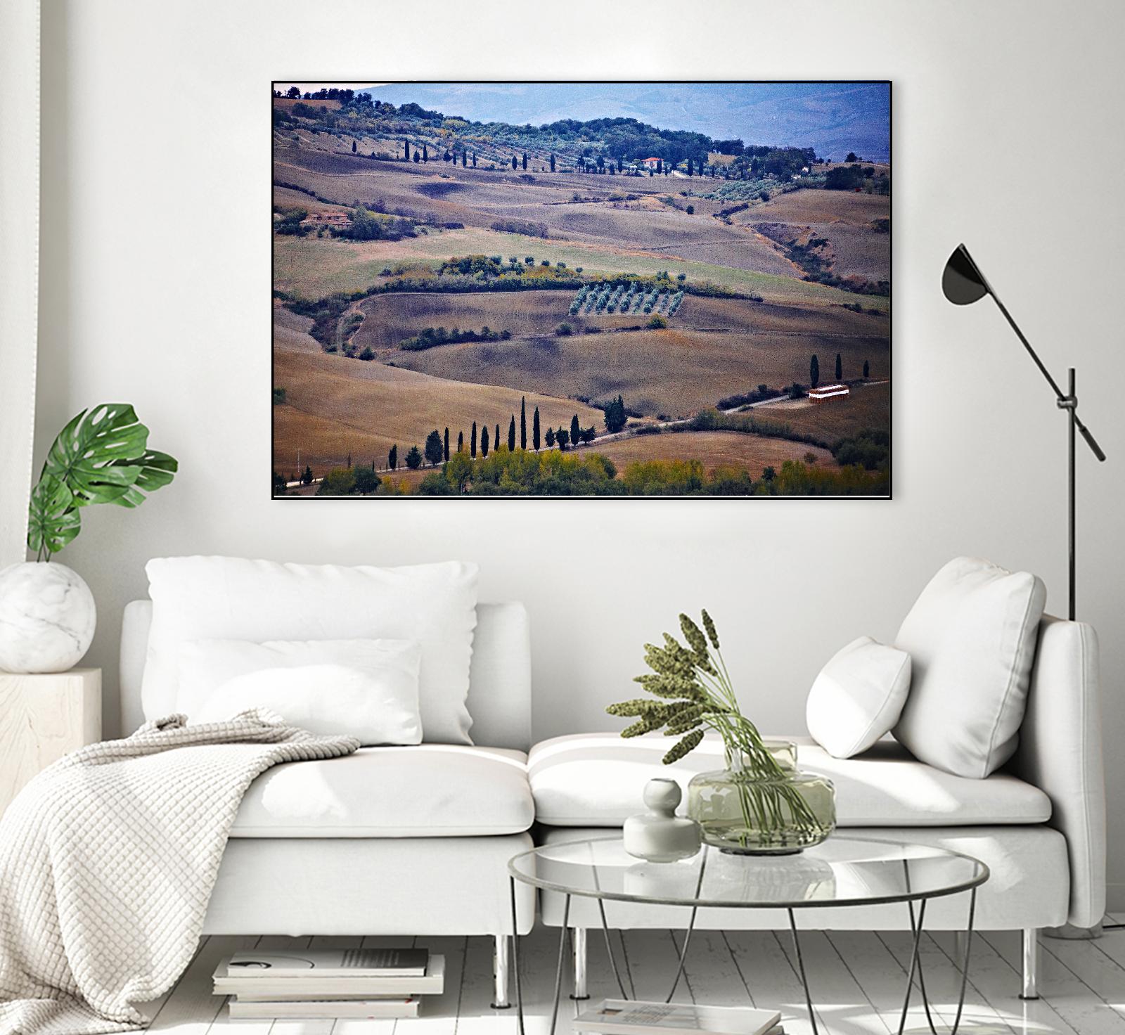 Landscape XIX by Peter Morneau on GIANT ART - blue photo art