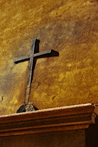 Cross by Peter Morneau on GIANT ART - yellow photo art