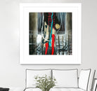 La broue dans l'toupet by Sylvie Cloutier on GIANT ART - brown abstract