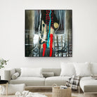 La broue dans l'toupet by Sylvie Cloutier on GIANT ART - brown abstract