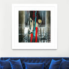 La broue dans l'toupet by Sylvie Cloutier on GIANT ART - brown abstract