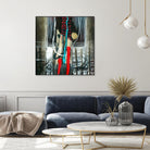 La broue dans l'toupet by Sylvie Cloutier on GIANT ART - brown abstract