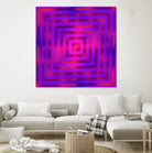 Pi_Dot_Pi_1-2_4 by Xosé Salgado on GIANT ART - purple abstract