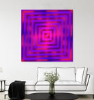 Pi_Dot_Pi_1-2_4 by Xosé Salgado on GIANT ART - purple abstract