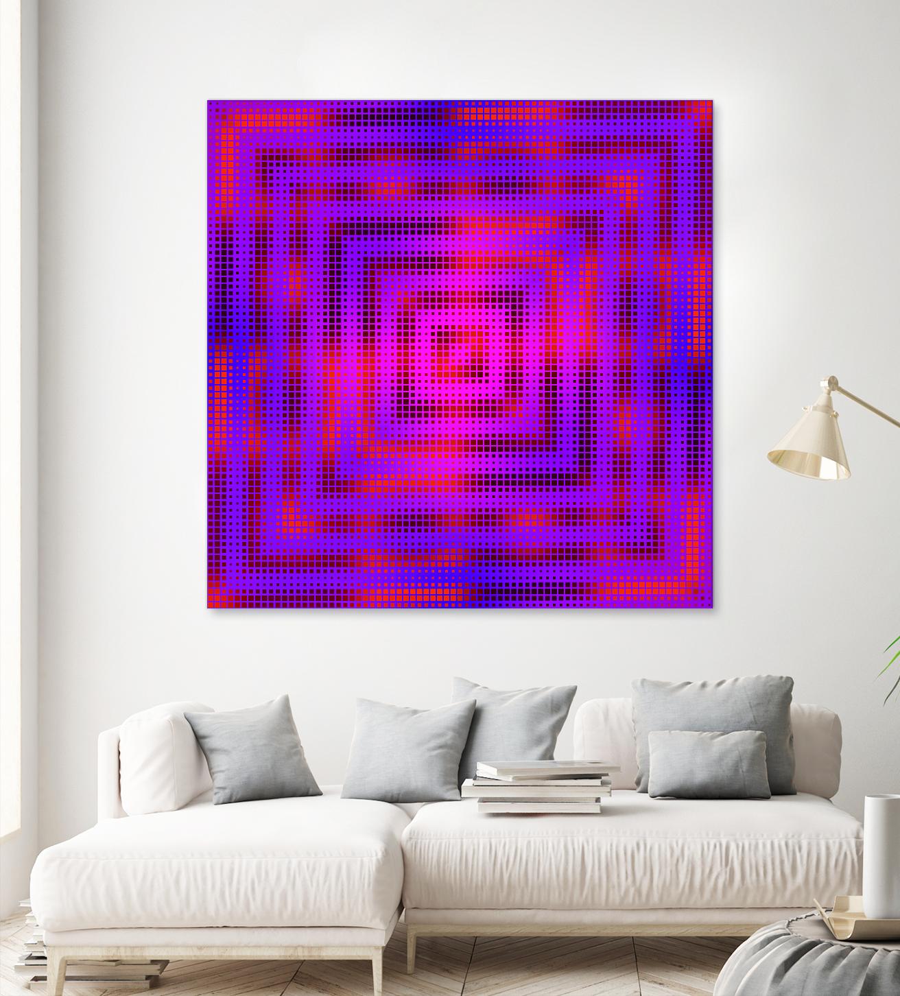 Pi_Dot_Pi_1-2_4 by Xosé Salgado on GIANT ART - purple abstract