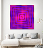 Pi_Dot_Pi_1-2_4 by Xosé Salgado on GIANT ART - purple abstract