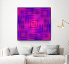 Pi_Dot_Pi_1-2_4 by Xosé Salgado on GIANT ART - purple abstract