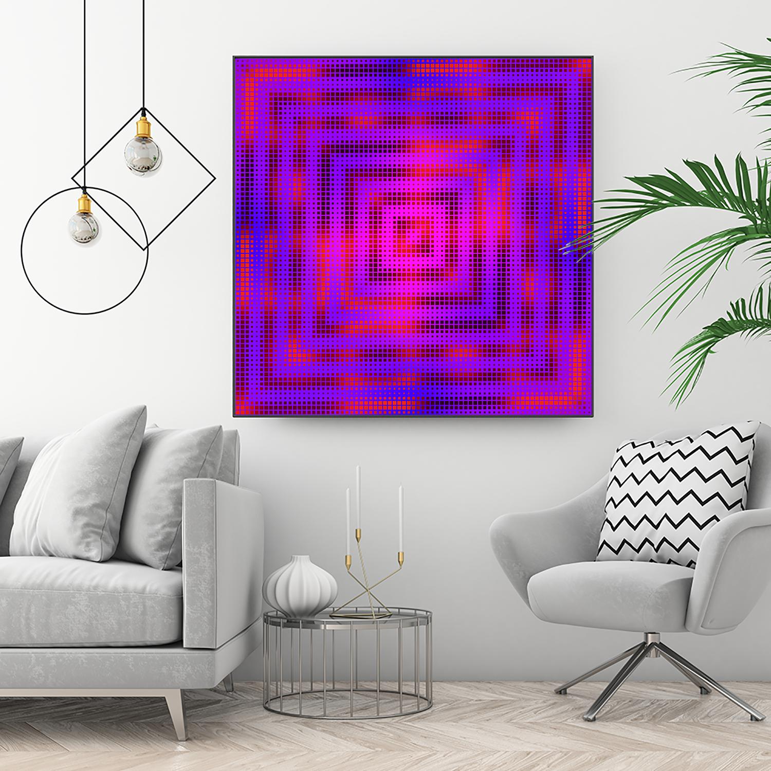 Pi_Dot_Pi_1-2_4 by Xosé Salgado on GIANT ART - purple abstract