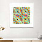 Pi_Dot_Pi_4_1_1 by Xosé Salgado on GIANT ART - orange abstract