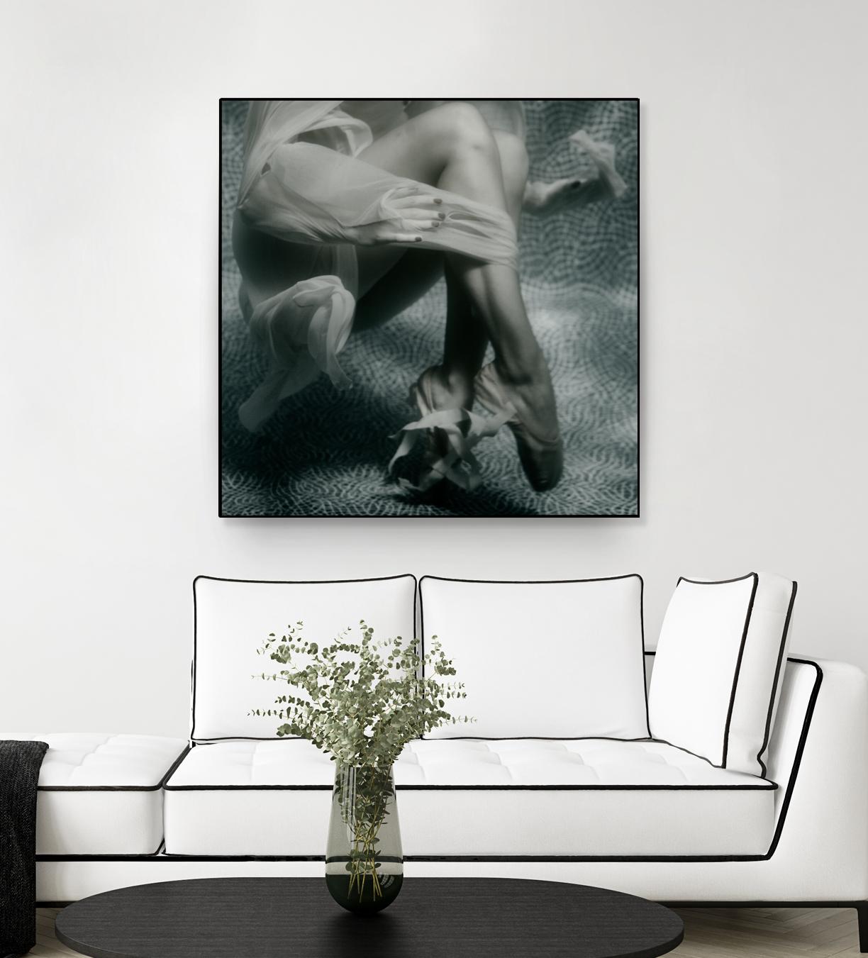 Float 2 by Peter Morneau on GIANT ART - black figurative ballerine