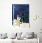 Mystic Rider by Diane Lambin on GIANT ART - white abstract