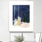 Mystic Rider by Diane Lambin on GIANT ART - green abstract quebec artists