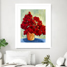 Red Blake by Bram Rubinger on GIANT ART - red flowers bouquet