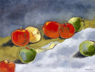 Random Apples by Bram Rubinger on GIANT ART - red still life quebec artists