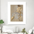 Would be Ballerina by Bram Rubinger on GIANT ART - beige figurative artistes du québec