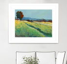 The red tree by Jacques Clement on GIANT ART - green landscape