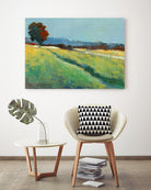 The red tree by Jacques Clement on GIANT ART - green landscape