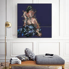 Istel by Jacques Clement on GIANT ART - pink figurative artistes du québec