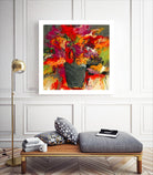 Colors of Wind by Doris Savard on GIANT ART - orange flowers canadian painters