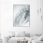 Light Of The Cave by Alyson Mccrink on GIANT ART - grey abstract monochrome