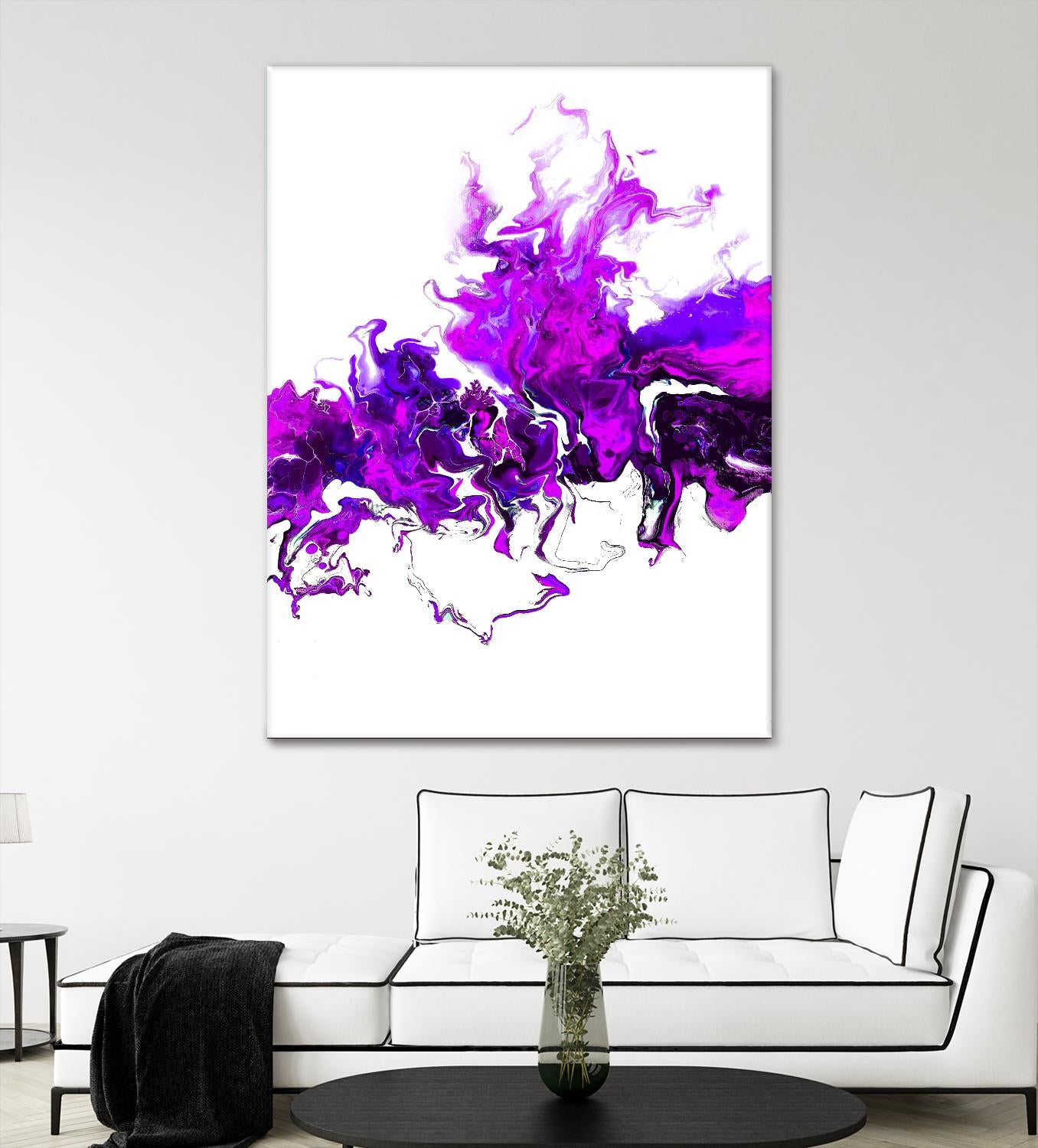 Rainbow Smoke -2 by Alyson Mccrink on GIANT ART - abstract