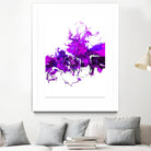 Rainbow Smoke -2 by Alyson Mccrink on GIANT ART - white abstract abstract