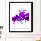 Rainbow Smoke -2 by Alyson Mccrink on GIANT ART - white abstract abstract