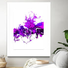 Rainbow Smoke -2 by Alyson Mccrink on GIANT ART - white abstract abstract