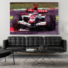 Formula 1 - I by Jean-François Dupuis on GIANT ART - red transportation automobile