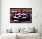 Formula 1 - I by Jean-François Dupuis on GIANT ART - red transportation automobile