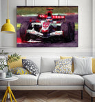 Formula 1 - I by Jean-François Dupuis on GIANT ART - red transportation automobile