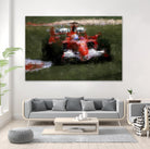 Formula 1 - II by Jean-François Dupuis on GIANT ART - red transportation automobile