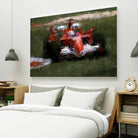 Formula 1 - II by Jean-François Dupuis on GIANT ART - red transportation automobile