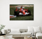 Formula 1 - II by Jean-François Dupuis on GIANT ART - red transportation automobile