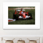 Formula 1 - II by Jean-François Dupuis on GIANT ART - red transportation automobile