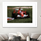 Formula 1 - II by Jean-François Dupuis on GIANT ART - red transportation automobile