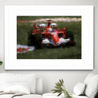 Formula 1 - II by Jean-François Dupuis on GIANT ART - red transportation automobile