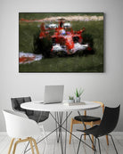 Formula 1 - II by Jean-François Dupuis on GIANT ART - red transportation automobile