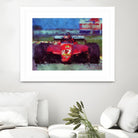 Formula 1 - IV by Jean-François Dupuis on GIANT ART - red transportation automobile