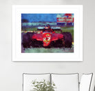 Formula 1 - IV by Jean-François Dupuis on GIANT ART - red transportation automobile