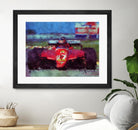 Formula 1 - IV by Jean-François Dupuis on GIANT ART - red transportation automobile