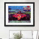 Formula 1 - IV by Jean-François Dupuis on GIANT ART - red transportation automobile