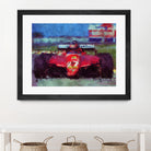 Formula 1 - IV by Jean-François Dupuis on GIANT ART - red transportation automobile