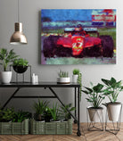 Formula 1 - IV by Jean-François Dupuis on GIANT ART - red transportation automobile