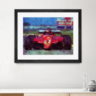 Formula 1 - IV by Jean-François Dupuis on GIANT ART - red transportation automobile